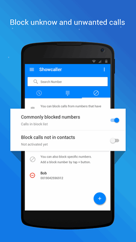 App Showcaller per Android Identifica e blocca le chiamate gratuite