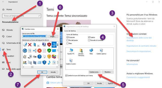 Come personalizzare le icone dei programmi in Windows 10