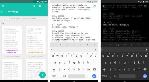 Migliori app di scrittura per Android e iOS
